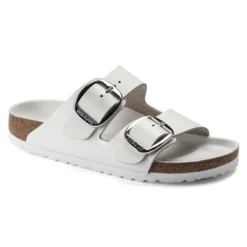 Birkenstock "Arizona Big Buckle (Regular Fit)" W - White -Manorphx Shop 1016826