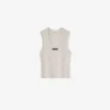 Fear Of God Essentials "Rib Tank" W - Heather Stone