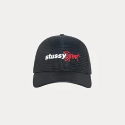 Stussy "Sport Mesh Cap" - Black