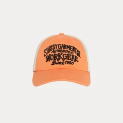 Stussy "Work Gear Strapback Cap" - Orange