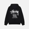Stussy "Classic Gear Hoodie" M - Black