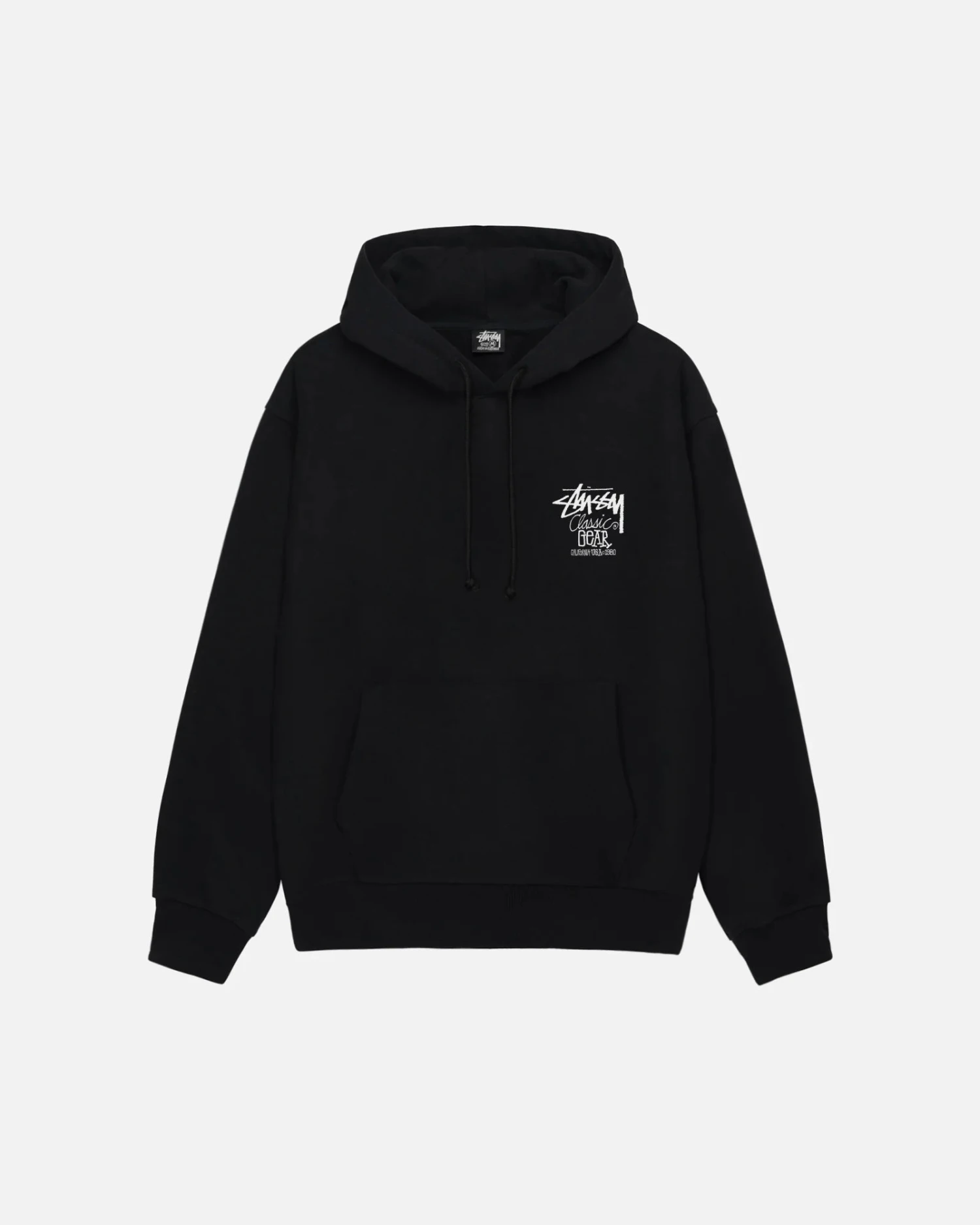 Stussy "Classic Gear Hoodie" M - Black 2 Stussy "Classic Gear Hoodie" M - Black - Image 2