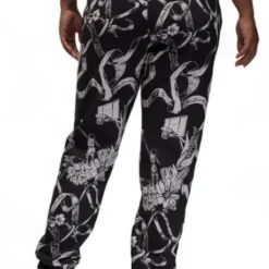 Jordan "Brooklyn Fleece Printed Pants" W - Off Noir / Black -Manorphx Shop 2c8b72500086f755064d8c9b11c8cac8
