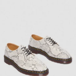 Dr. Martens "2046 Python Print Oxfords" M - Sand / Black -Manorphx Shop 30613296.83