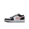 Air Jordan "1 Low" GS - White / Black / Rust Pink