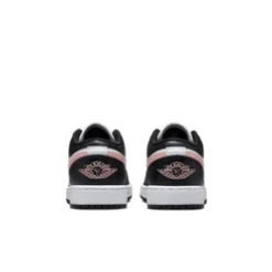 Air Jordan "1 Low" GS - White / Black / Rust Pink -Manorphx Shop 553560 165.3