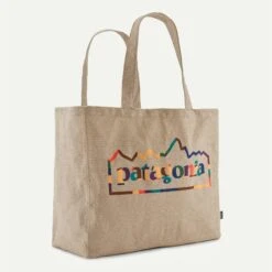 Patagonia "Recycled Oversized Tote" - Classic Tan