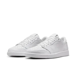 Air Jordan "1 Retro Low (No-Swoosh)" M - White / White -Manorphx Shop 872782 100.2