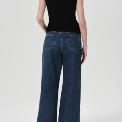 AGOLDE "Dame High Rise Wide Leg Jean (No Cuff)" W - Enamour 7 AGOLDE "Dame High Rise Wide Leg Jean (No Cuff)" W - Enamour -Manorphx Shop A198 1371 DAME JEAN NO CUFF ENAMOUR 2041