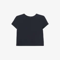 AGOLDE "Adine Shrunken Tee" W - Nocturne