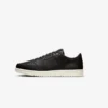 Air Jordan "1 Retro Low (No-Swoosh)" M - Black / Black / Sail