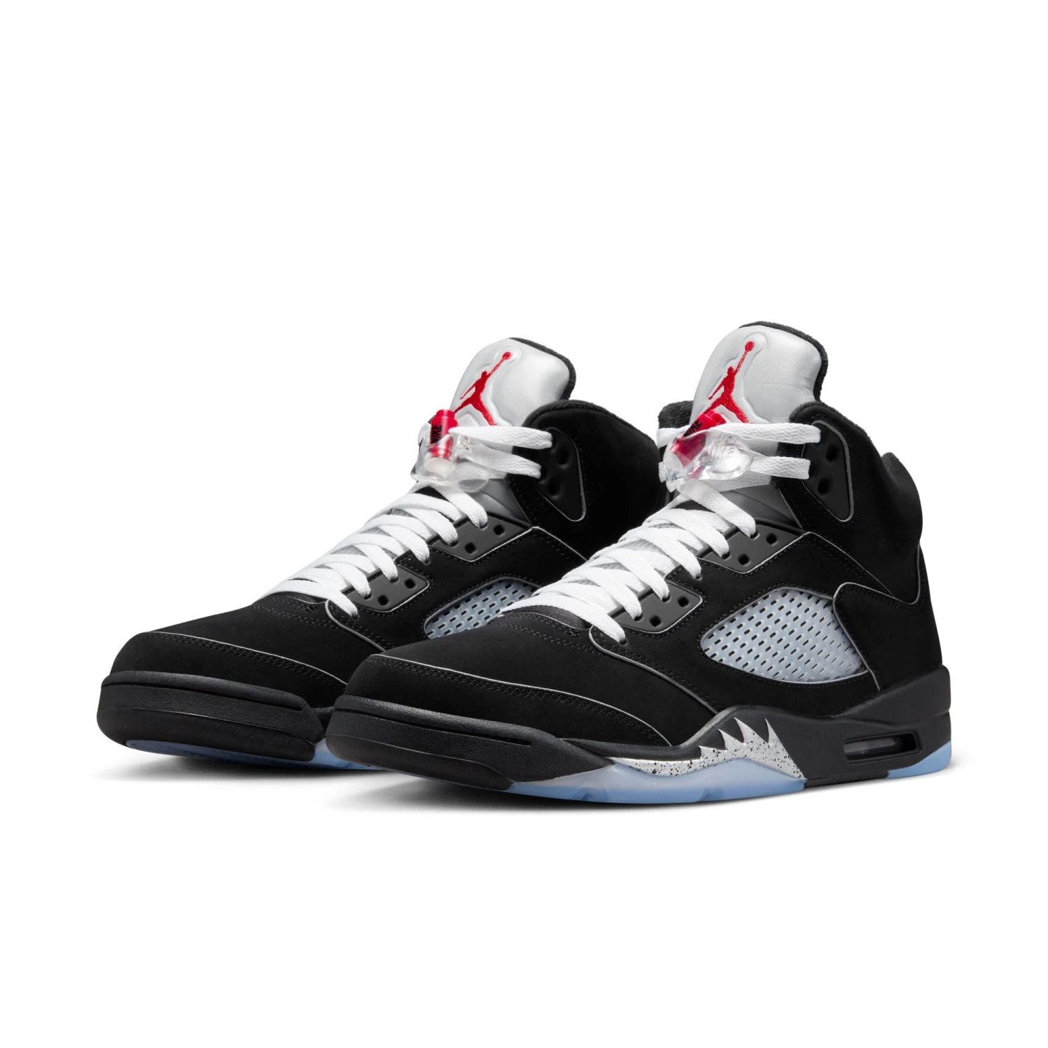 Air Jordan "5 Retro OG" M - Black / White / Metallic Silver (IN-STORE) 2 Air Jordan "5 Retro OG" M - Black / White / Metallic Silver (IN-STORE) - Image 2