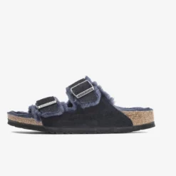 Birkenstock "Arizona Shearling" M - Midnight (Regular Fit)