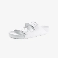 Birkenstock "Arizona BS Leather (Narrow Fit)" W - White / White