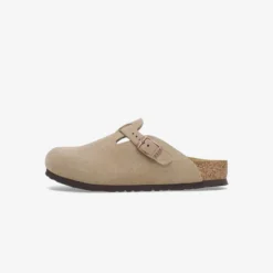Birkenstock "Boston BS" K - Taupe (Narrow Fit)