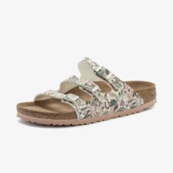 Birkenstock "Florida Fresh" Vegan W - Paisley Light Rose