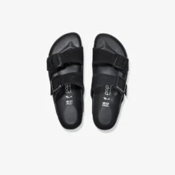 Birkenstock X Papillio "Arizona Pap French Piping Flex Platform W - Black (Narrow Fit) -Manorphx Shop BirkenstockxPapillio ArizonaPapFrenchPipingFlexPlatformW
