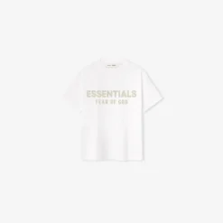 Fear Of God Essentials "Classic Crew Neck T-Shirt" K - Cloud White