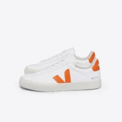 Veja "Campo Chromefree Leather" W - Extra White / Fury