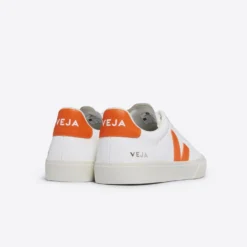 Veja "Campo Chromefree Leather" M - Extra White / Fury 5 Veja "Campo Chromefree Leather" M - Extra White / Fury -Manorphx Shop CP0503494A 3