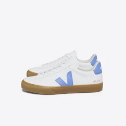 Veja "Campo Chromefree Leather" M - Extra White / Aqua