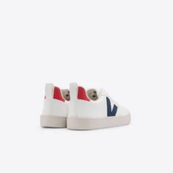 Veja "Small V-10 Laces CWL" K - White / Cobalt / Pekin -Manorphx Shop CXL072570 3