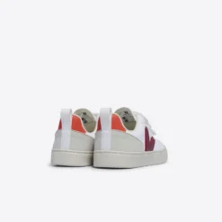 Veja "Small V-10 CWL" K - White / Marsala / Orange / Flou -Manorphx Shop CY0703612C 3