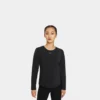 Nike "One Luxe Women's Standard Fit Long-Sleeve Top" W - Black