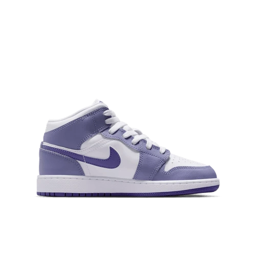 Air Jordan "1 Mid" GS - Dusty Amethyst / Court Purple 3 Air Jordan "1 Mid" GS - Dusty Amethyst / Court Purple - Image 3