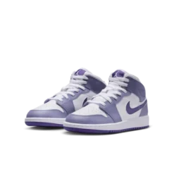 Air Jordan "1 Mid" GS - Dusty Amethyst / Court Purple 7 Air Jordan "1 Mid" GS - Dusty Amethyst / Court Purple -Manorphx Shop DQ8423 500.2