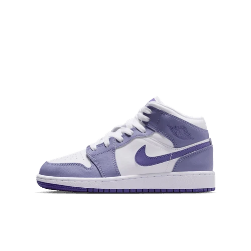 Air Jordan "1 Mid" GS - Dusty Amethyst / Court Purple 2 Air Jordan "1 Mid" GS - Dusty Amethyst / Court Purple - Image 2