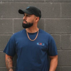 Manor "Olympics" T-shirt M - Navy -Manorphx Shop DSC00495 scaled