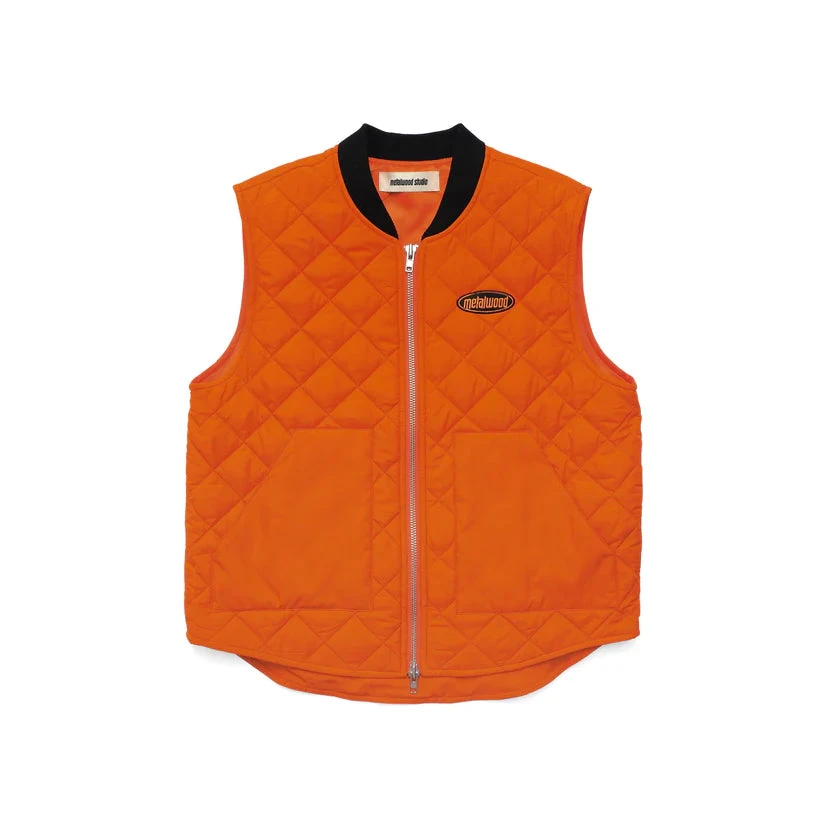 Metalwood Studio "Padded Vest" M - Orange 1 Metalwood Studio "Padded Vest" M - Orange