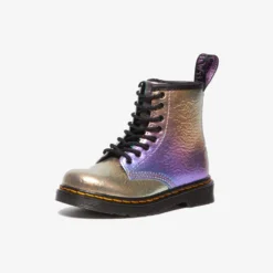 Dr. Martens " 1460 T Rainbow Crinkle Lace Up Boots" TD - Multi