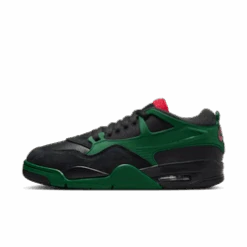 Air Jordan "4 RM" M - Black / Gorge Green / Varsity Red