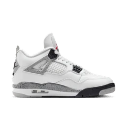 Air Jordan "4 Retro" M - Summit White / Fire Red 2 Air Jordan "4 Retro" M - Summit White / Fire Red - Image 2
