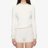Fear Of God Essentials "Soft Rib Long Sleeve" W - Cloud White