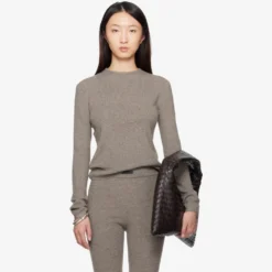 Fear Of God Essentials "Soft Rib Long Sleeve" W - Homestead Heather