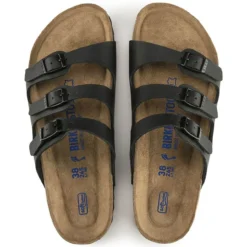 Birkenstock "Florida BS" W - Black -Manorphx Shop Florida Top