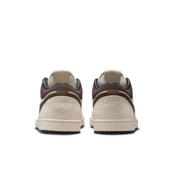 Air Jordan "1 Low PRM" M - Pale Ivory / Baroque Brown 4 Air Jordan "1 Low PRM" M - Pale Ivory / Baroque Brown - Image 4