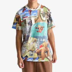 Jordan " Flight Essentials MJ Iconic Moments Tee" M - White / All Over Print