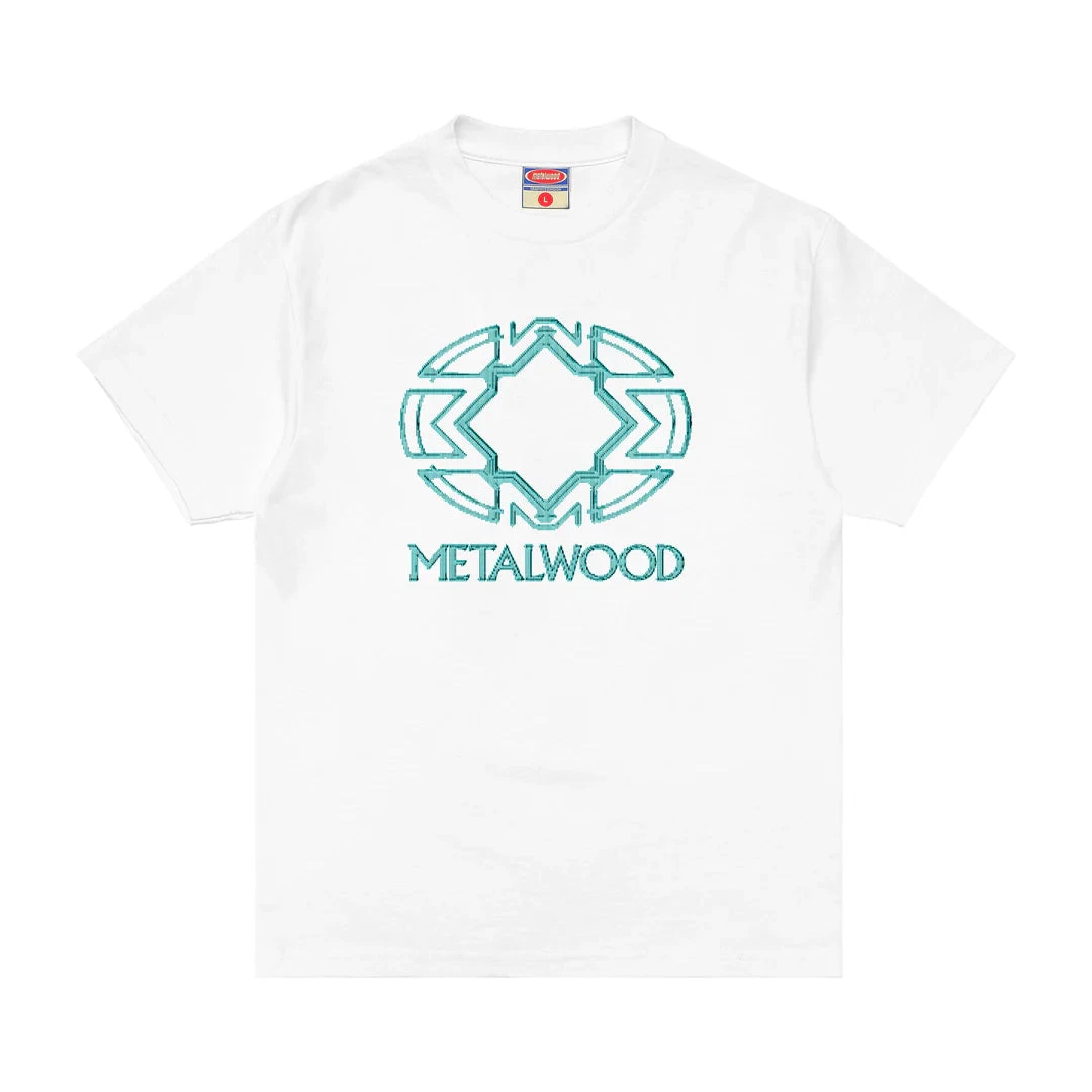Metalwood Studio "Screen Illusion T-Shirt" M - White 1 Metalwood Studio "Screen Illusion T-Shirt" M - White