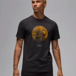 Jordan "Basketball T-Shirt" M - Off Noir / Smoke Grey