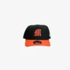Manor X New Era "Old English M" 9FIFTY A-Frame Snapback - Black/Orange