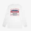 Manor "Suites" Long Sleeve T-Shirt M - White