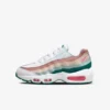 Nike "Air Max 95 Recraft" GS - White / Pink-Geode Teal