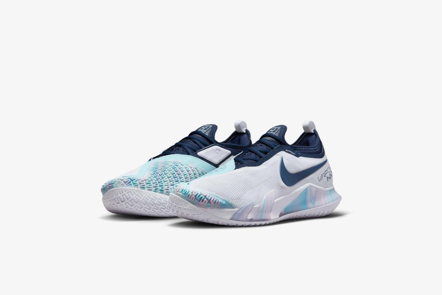 Nike "React Vapor NXT HC" M - White / Midnight Navy 2 Nike "React Vapor NXT HC" M - White / Midnight Navy - Image 2