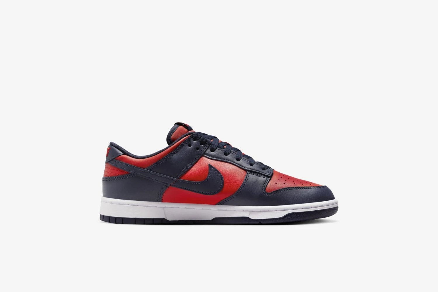 Nike "Dunk Low Retro" M - University Red / Obsidian / White 2 Nike "Dunk Low Retro" M - University Red / Obsidian / White - Image 2