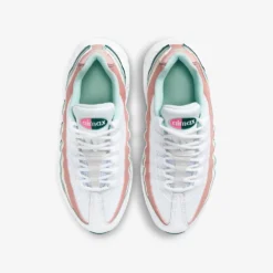 Nike "Air Max 95 Recraft" GS - White / Pink-Geode Teal 5 Nike "Air Max 95 Recraft" GS - White / Pink-Geode Teal -Manorphx Shop Nike 2 56d8b10c 43ab 41c1 9781 d640a4d293f7