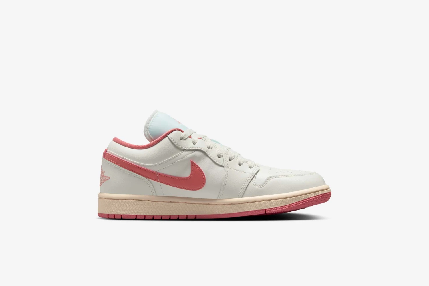 Air Jordan "1 Low" W - Sail / Pink Salt / Guava Ice 3 Air Jordan "1 Low" W - Sail / Pink Salt / Guava Ice - Image 3